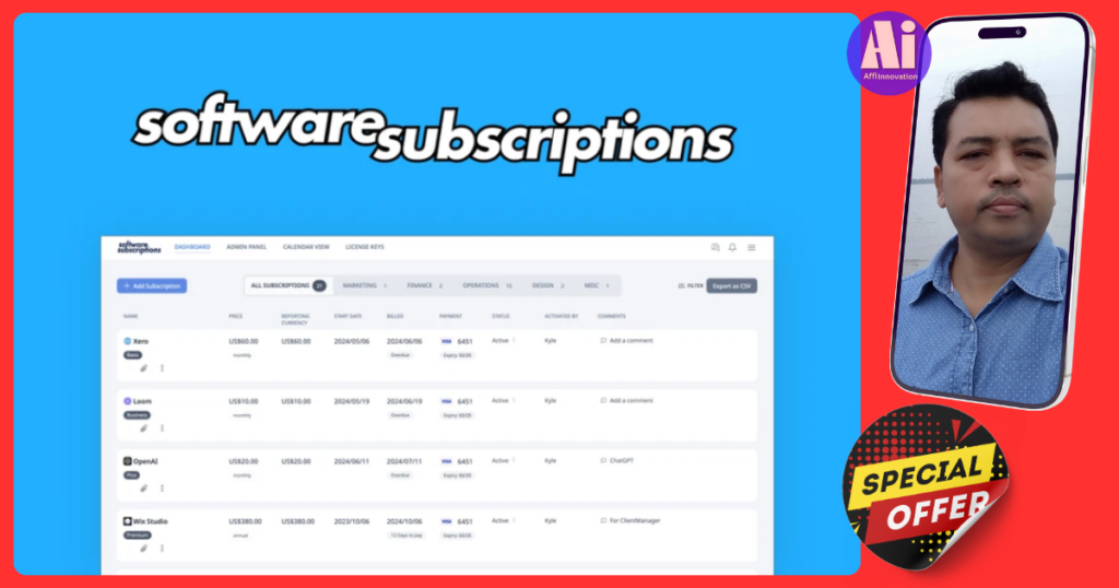 SoftwareSubscriptions