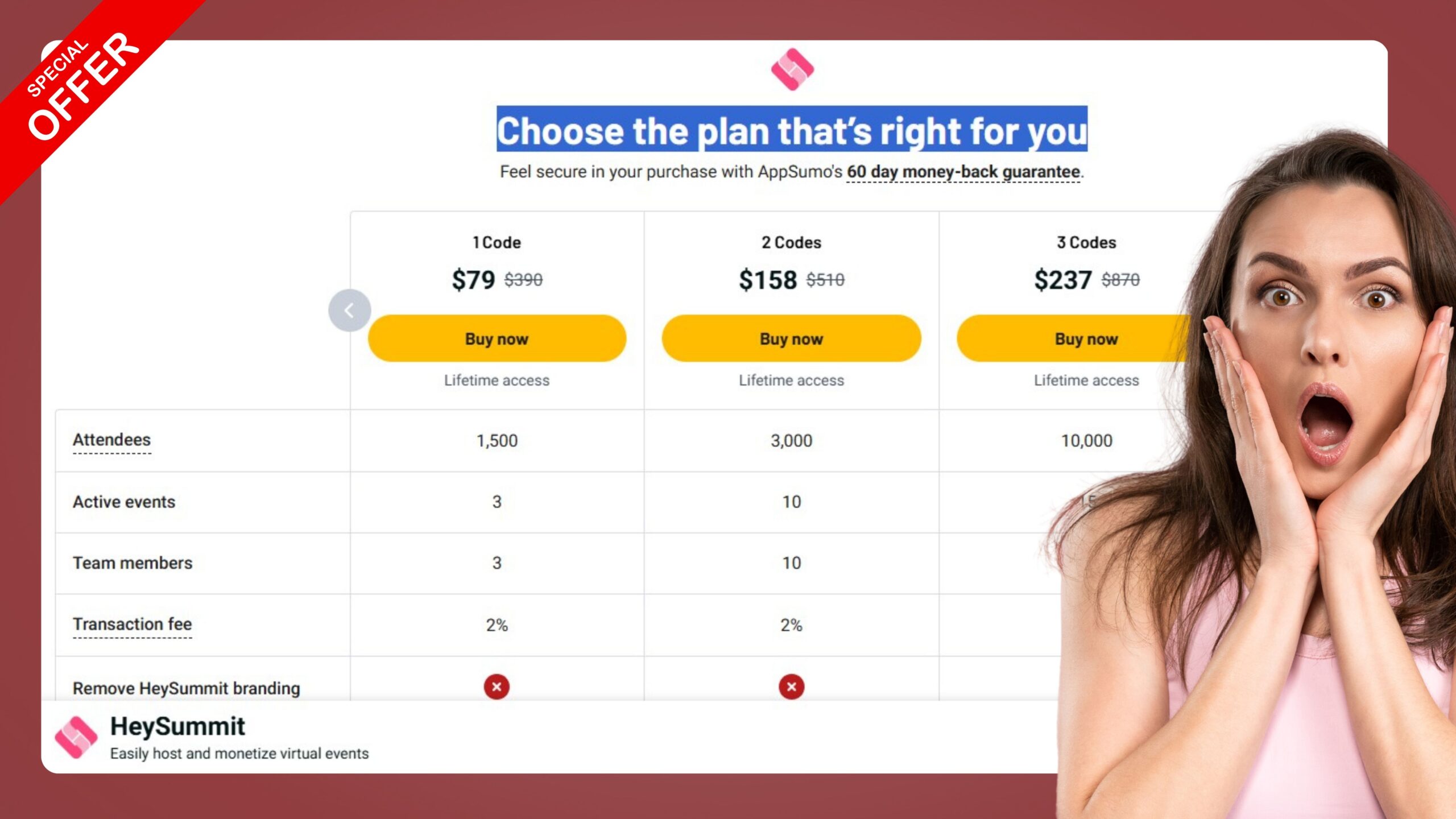 Choose the plan that’s right for you
