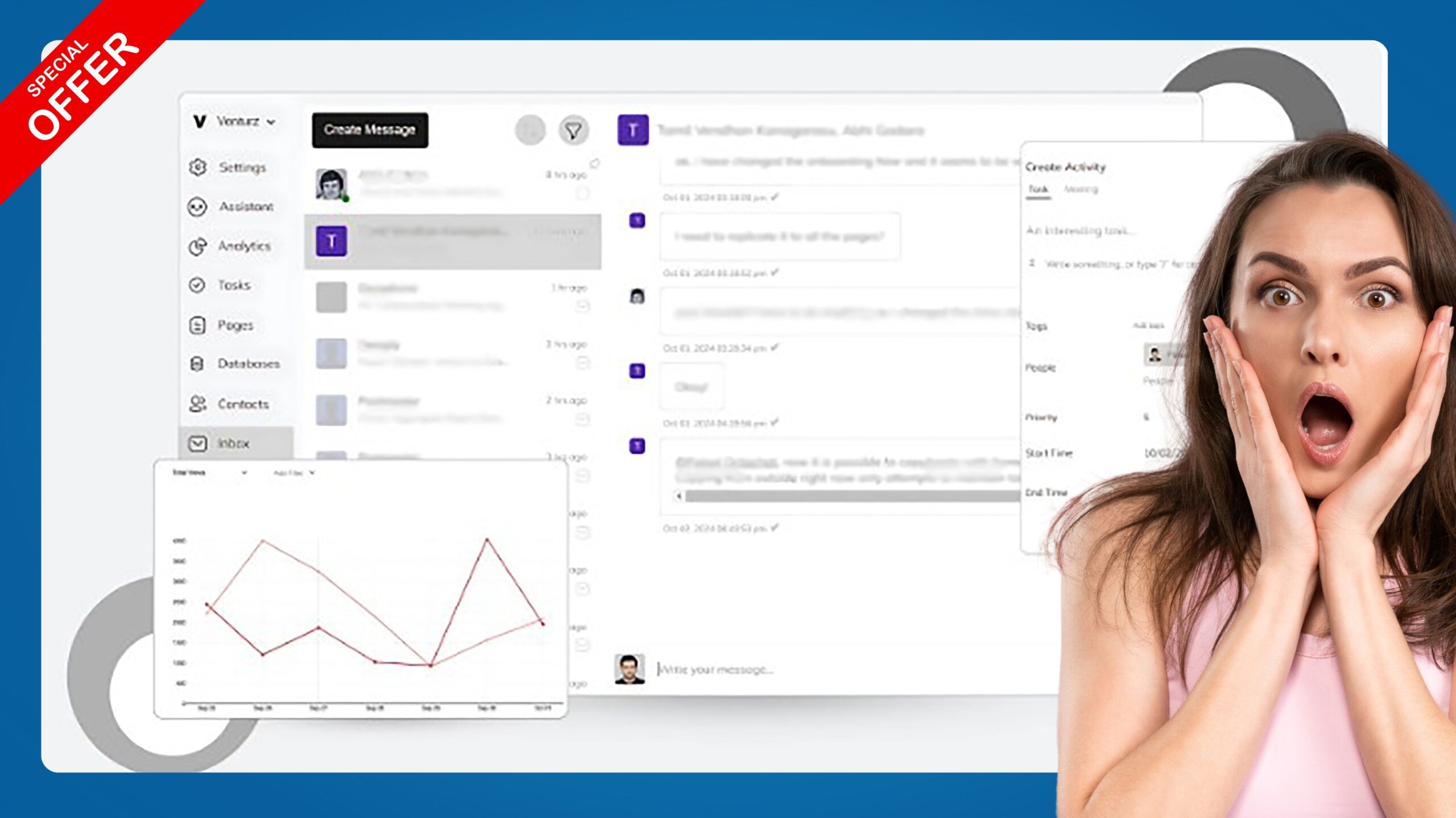 Plan, track, prioritize, and collaborate on tasks with preset deadlines and tags