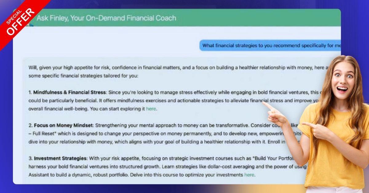 Take control of your learning and see real results in your financial growth