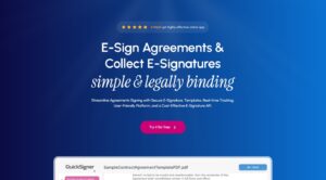 Creating reusable document templates in QuickSigner platform