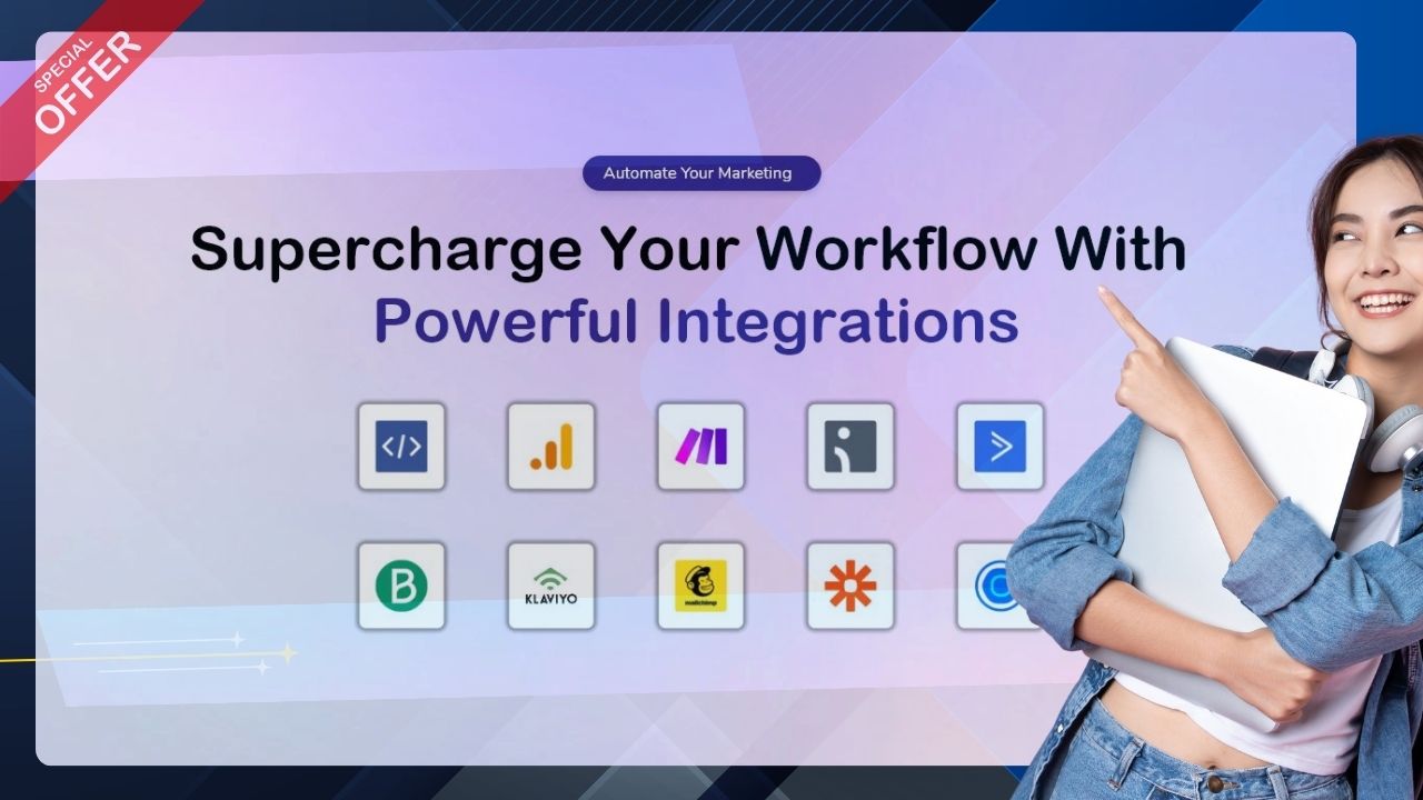 Integrate with marketing, automation, and analytics tools to optimize performance