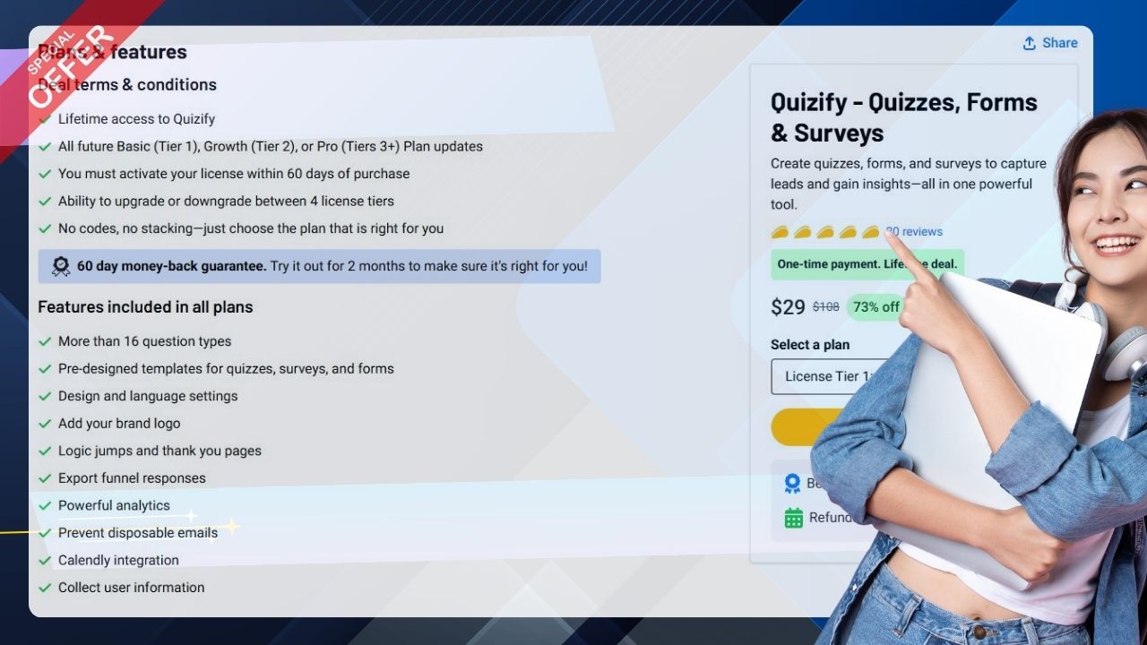 Quzify Plans and features