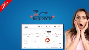 WP 301 Redirects dashboard with redirect rules