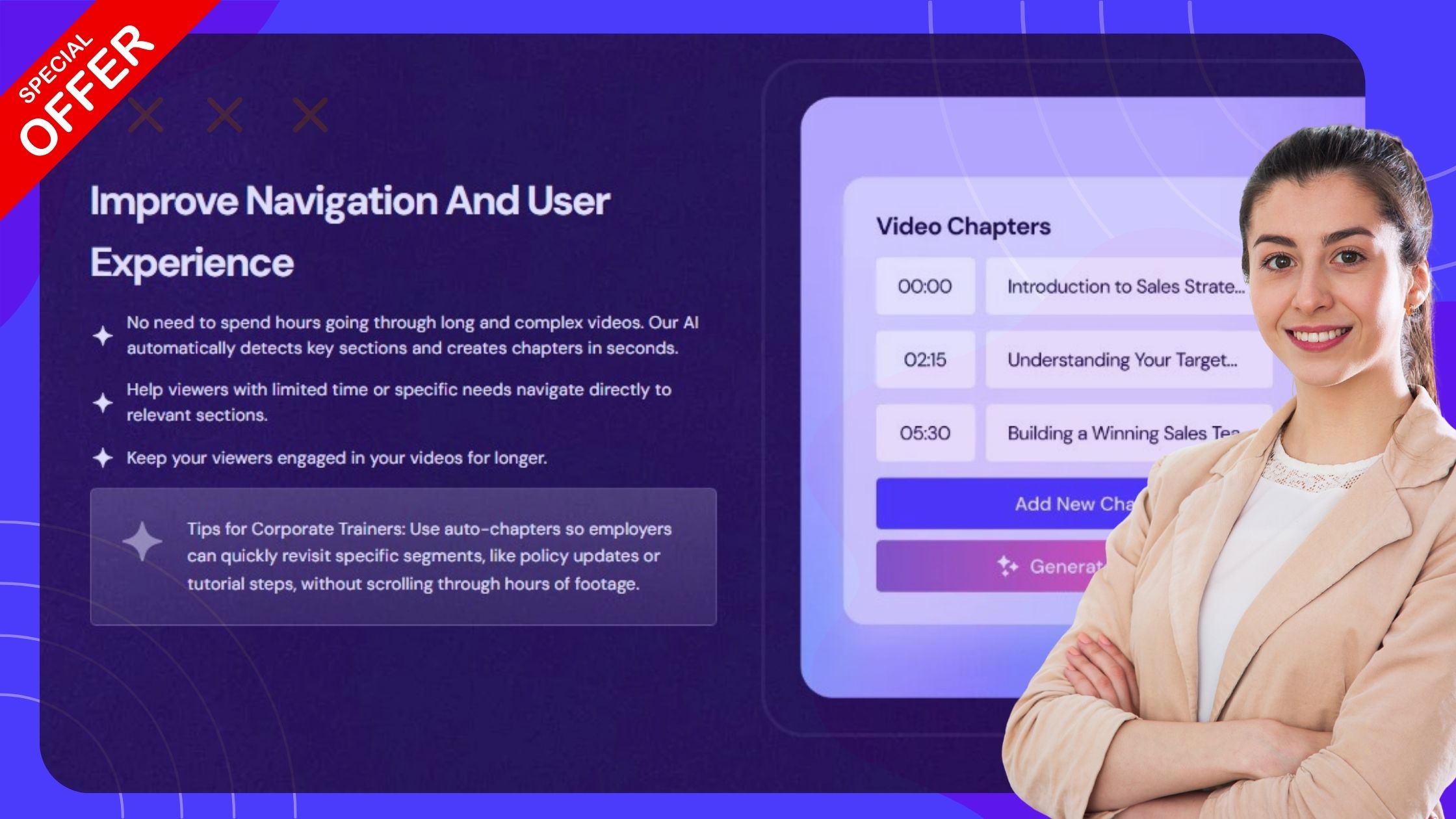 Improve navigation and user experience