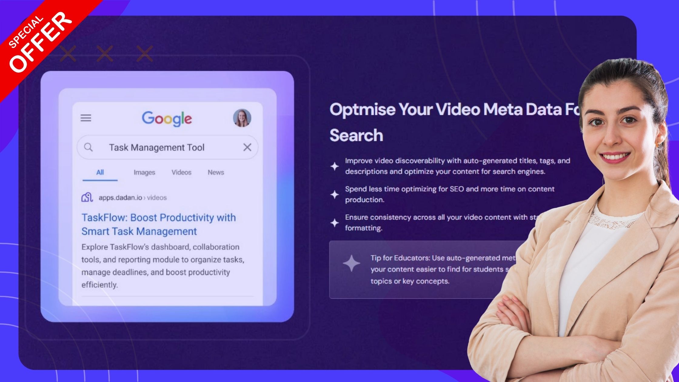 Optmise your video meta data for search