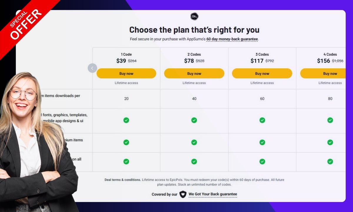 Choose the EpicPxls plan that's right for you