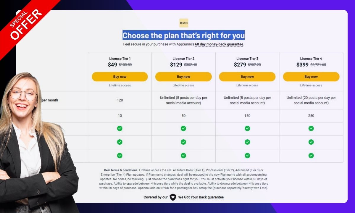 Choose the plan that’s right for you