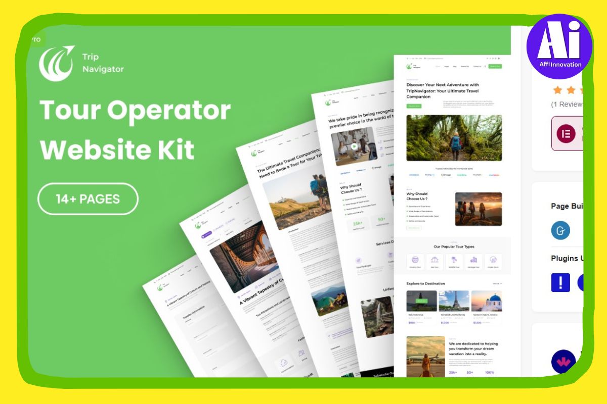 Freelancer building a website using Nexter WordPress toolkit on laptop