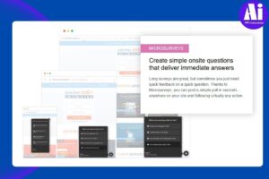 Create simple onsite questions that deliver immediate answers